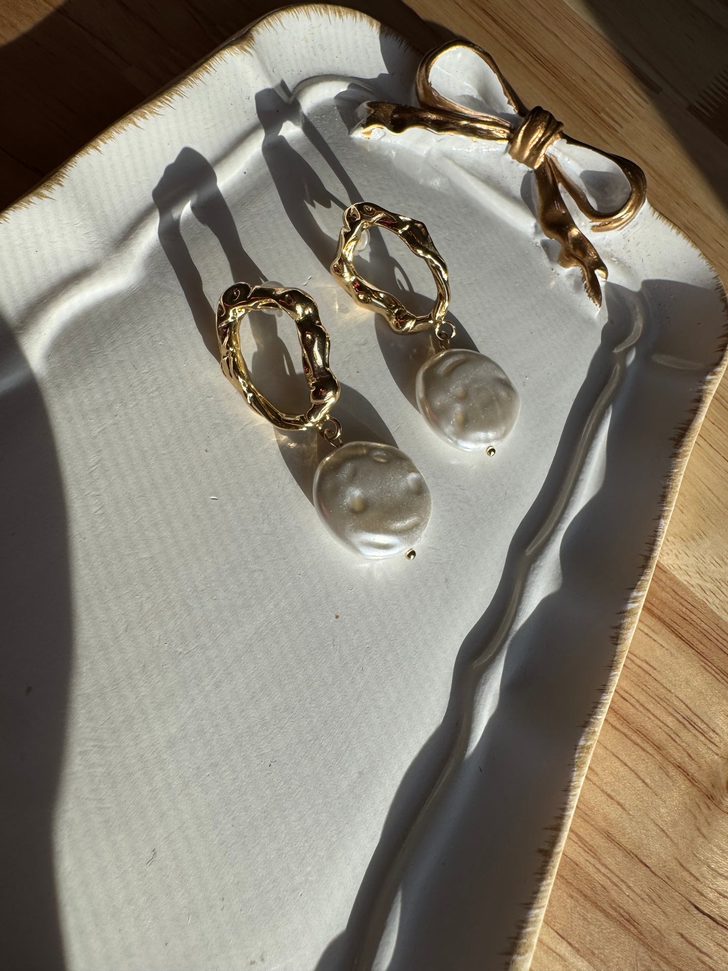 Nantucket Nights Pearl Drop Earrings