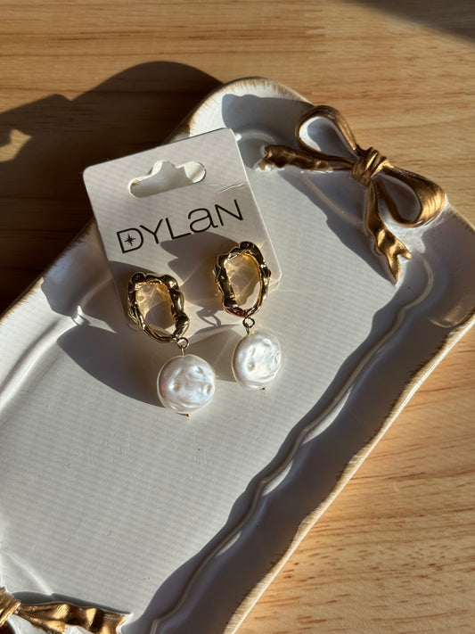 Nantucket Nights Pearl Drop Earrings